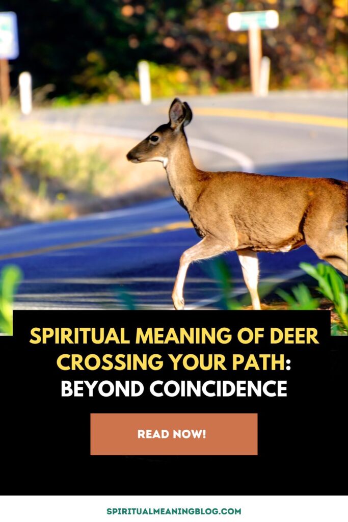 Spiritual Meaning of Deer Crossing Your Path